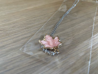  Collier feuille d’érable/Maple Leaf necklace