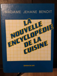 JEHANE BENOIT ENCYCLOPÉDIE DE LA CUISINE........  1981