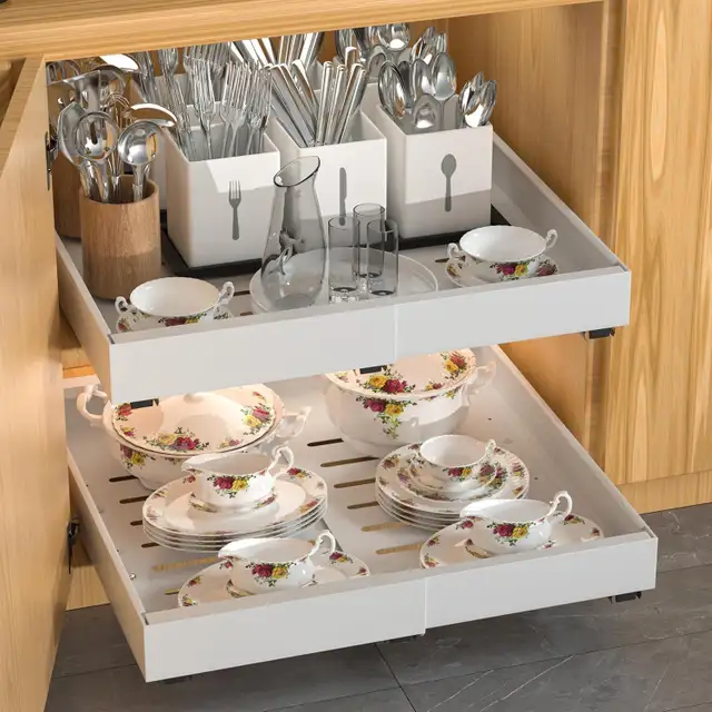 DEKAVA Pull-Out Cabinet Organizer in Bookcases & Shelving Units in Oshawa / Durham Region - Image 4