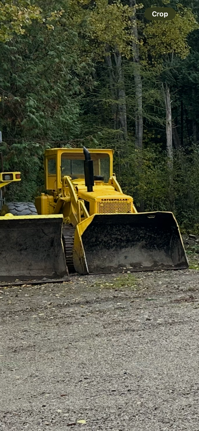 Cat 955h 1962 tracked loader bulldozer excavator heavy equipment turbocharged D330 engine, a 2-speed...