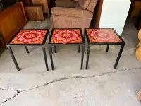 3 Matching Side Tables