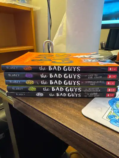 Bad Guys books 1 2 5 6 13 (5), View more