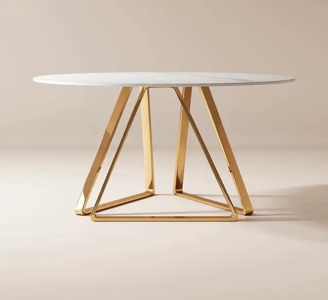 Round Dining Table in Dining Tables & Sets in Calgary - Image 2
