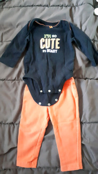 12 month girls Halloween outfit