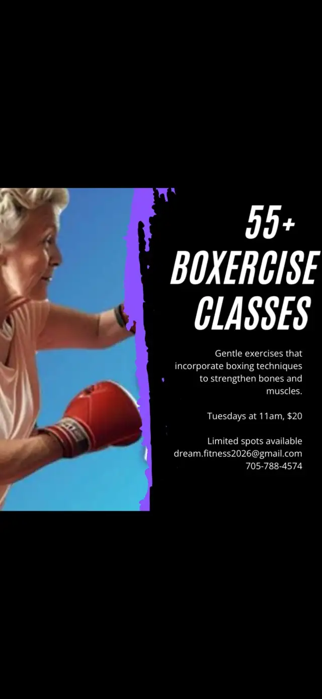 55+ boxercise class