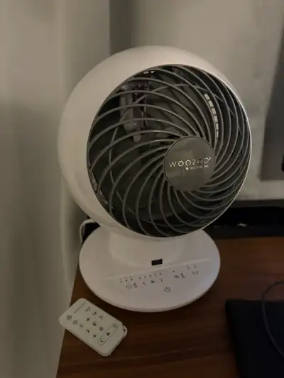 IRIS USA WOOZOO Desk Fan with Remote, View more
