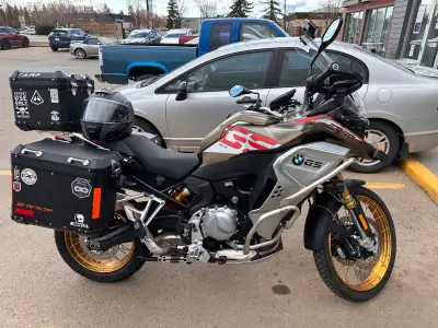 I'm selling my 2022 BMW F850GS Adventure motorcycle, a versatile and rugged bike designed for both o...