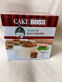 CAKE BOSS COOKIES JAR 