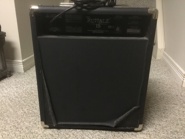 Fender Rumble 15 bass amp. in Guitars in Norfolk County - Image 2