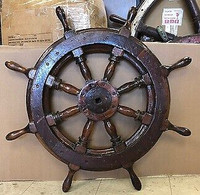 Wanted Authentic Nautical Ships Wheel