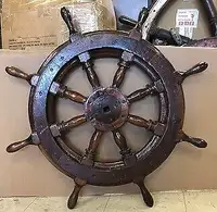 Wanted Authentic Nautical Ships Wheel