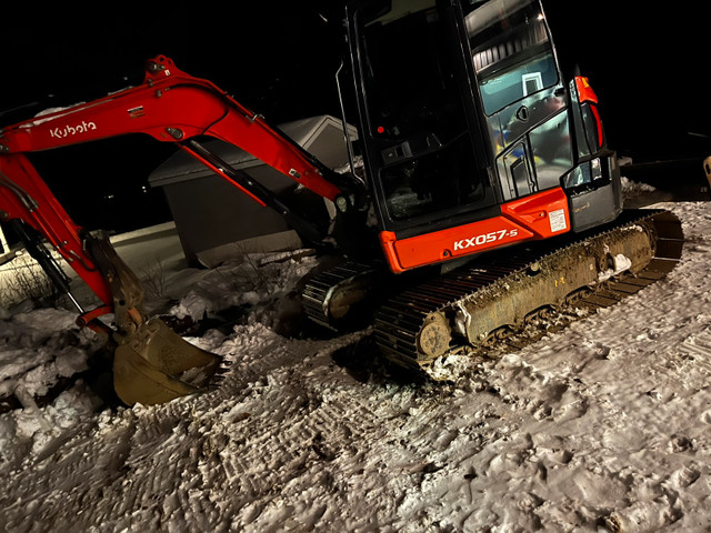 Kubota excavator for rent or hire  in Excavation, Demolition & Waterproofing in City of Halifax - Image 2