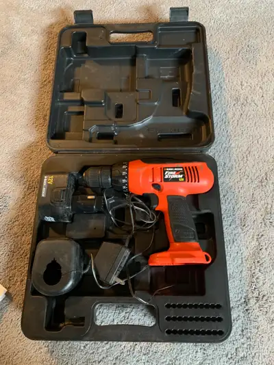 Black+Decker 12V Drill, View more