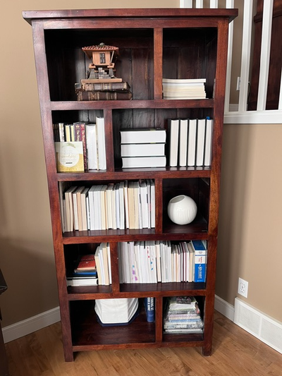 Solid real wood bookshelf, View more
