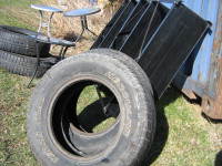 2 USED TRUCK TIRES - In NEWCASTLE