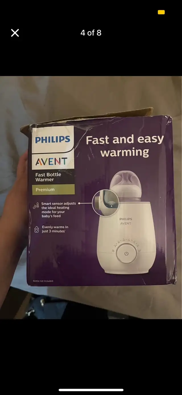 Philips Avent Bottle Warmer & New bottle 62863736900993122