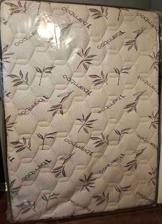 Brand New Double Hard Foam Firm Bamboo Mattress