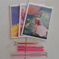 Valerie Tabor-Smith notepads & perfectly pink stationery bundle