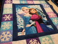 Disney Frozen theme quilt