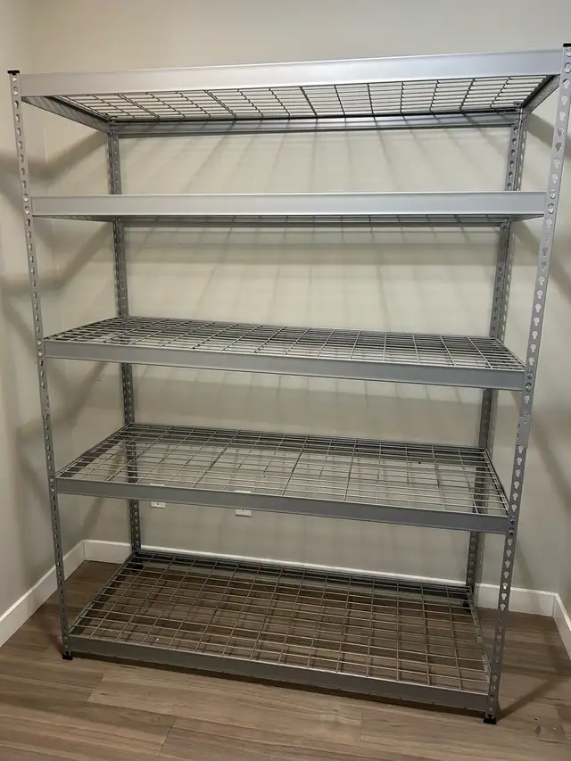 Metal shelving unit in Bookcases & Shelving Units in St. Albert - Image 2