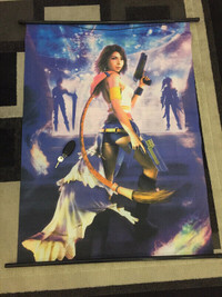 FFX 2 Final Fantasy X2 Yuna Wall Poster