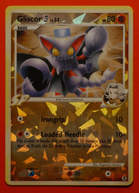 Carte de Pokemon / pokemon card / 2009 Gliscor 62/111