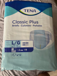 Tena- Classic Plus Adult Diaper- Large