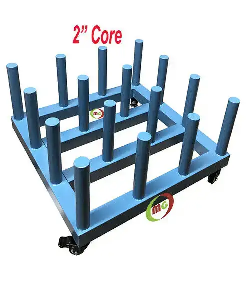 Vinyl Rack / Vinyl Cart Stoage of 16 Rolls with 2" Core in Hobbies & Crafts in City of Toronto - Image 2