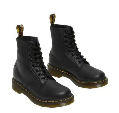 Original Dr. Martens Black Leather Boots 1460 Pascal Virginia, View more