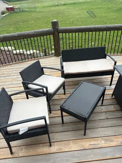 Outdoor patio set, View more