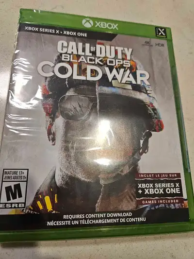 Xbox - COD Cold War- new sealed, View more