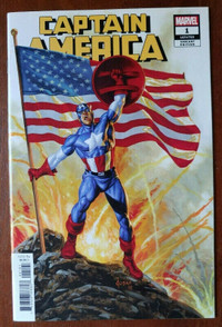 CAPTAIN AMERICA #1 Marvel Jusko Variant Hydra Winter in America