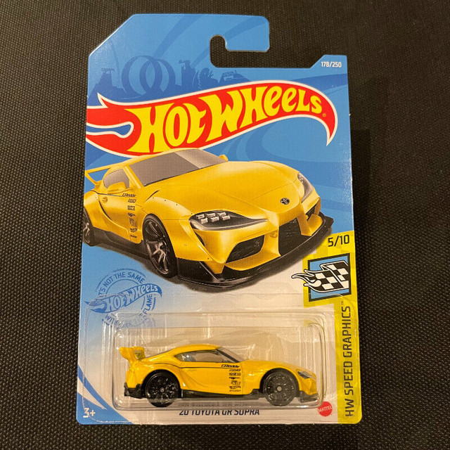 Hot Wheels '20 TOYOTA GR SUPRA JDM NEW MATCHBOX in Toys & Games in Markham / York Region