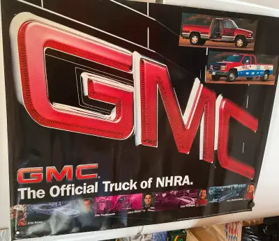 GMC truck NHRA poster, View more