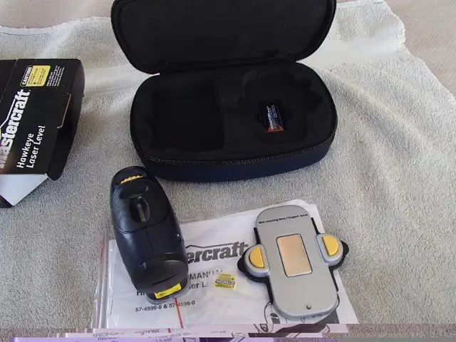 Mastercraft Hawkeye Laser Level in Hand Tools in Sarnia - Image 5
