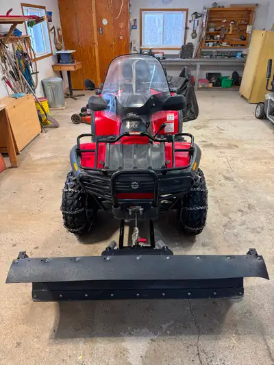 Like new, Well maintained. New Battery. 498cc, 1 cylinder, 4 stroke. 5 speed auto/manual transmissio...