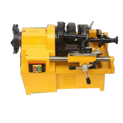 220V Multifunctional Pipe Threader Machine Cutter Trim 300243, View more