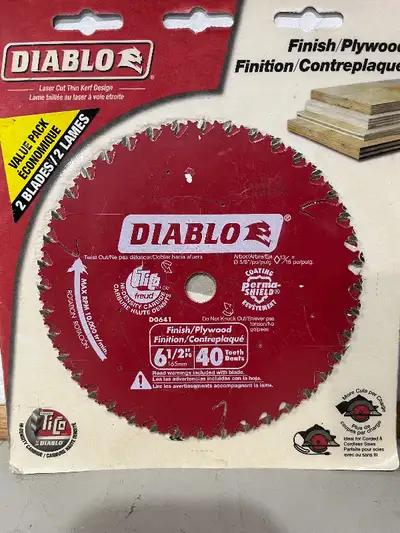 6.5” Circular Saw Blades, View more