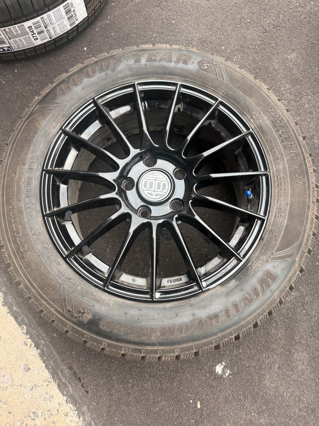 4 winter tires with mags in Tires & Rims in Cornwall