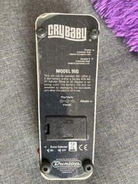 Dunlop 95Q Cry Baby with Q Control Wah