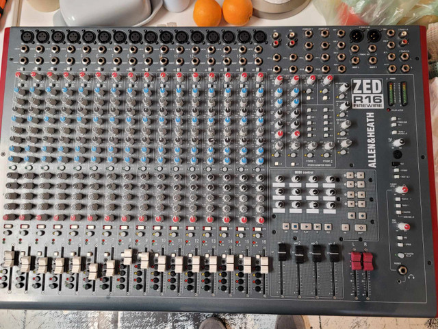 Allen&Heath ZED-R16 16-Channel Firewire Recording Mixer in Pro Audio & Recording Equipment in Trenton