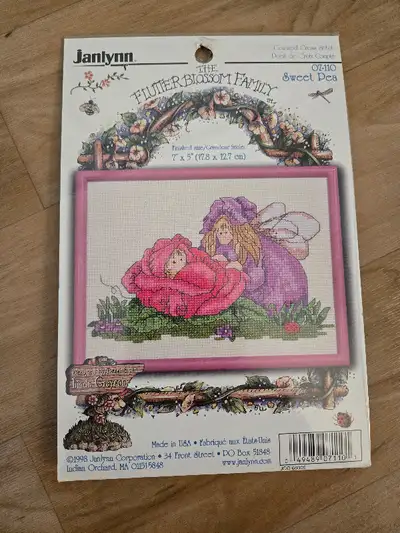 Made in U.S.A. Complete Finished size 7" x 5" (17.8 x 12.7 cm) Brand new and in original, unopened p...