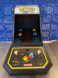 Vintage 1981 Coleco Pac-man tabletop video game (non-working)