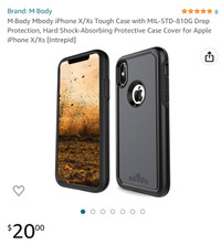 M-body protective case for iPhone X Xs unused