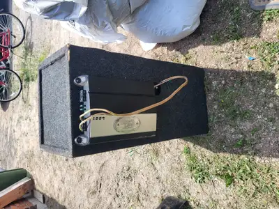 3 pioneer 10's and 1000w MTX amp., View more