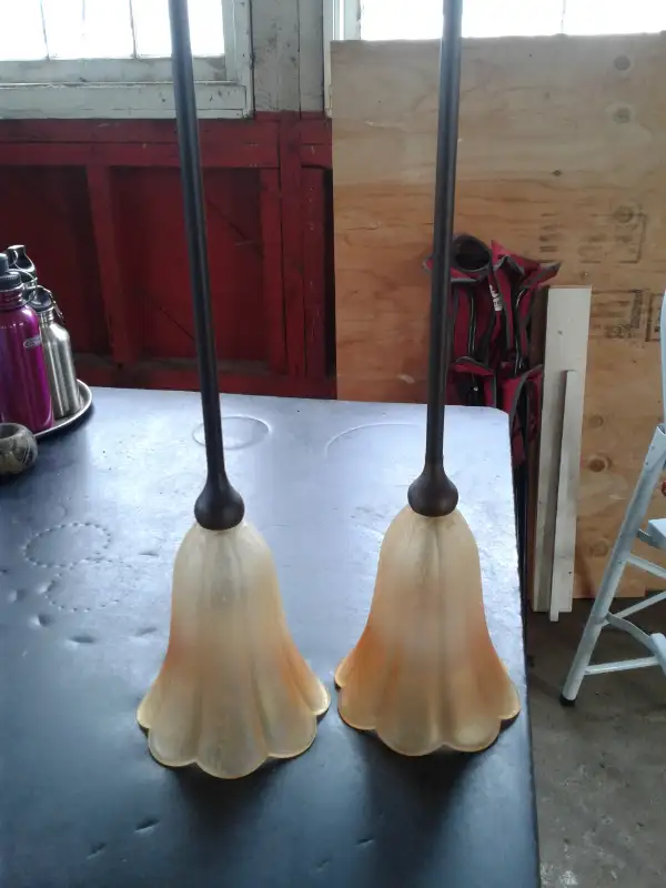 2 Light Fixtures in Indoor Lighting & Fans in Annapolis Valley - Image 2
