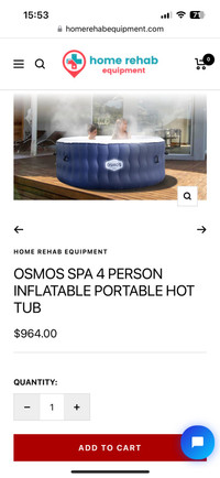 New hot tub