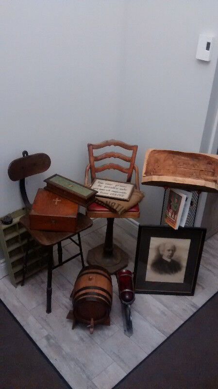 téléphone antique, téléphone d'armée, canard appelant dans Art et objets de collection  à Shawinigan - Image 4