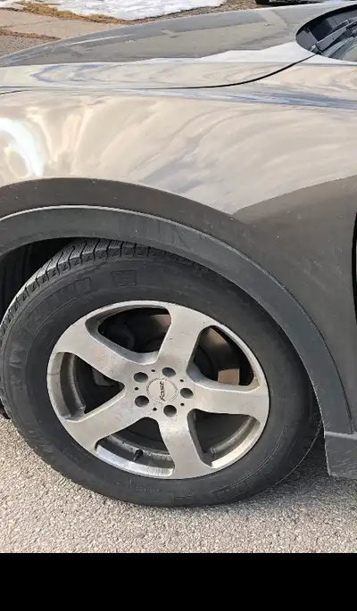 Michelin winter tires with a alloy rims