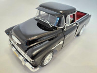 1957 Chevrolet Pickup Truck Black 1:18 Diecast ERTL No Box Rare